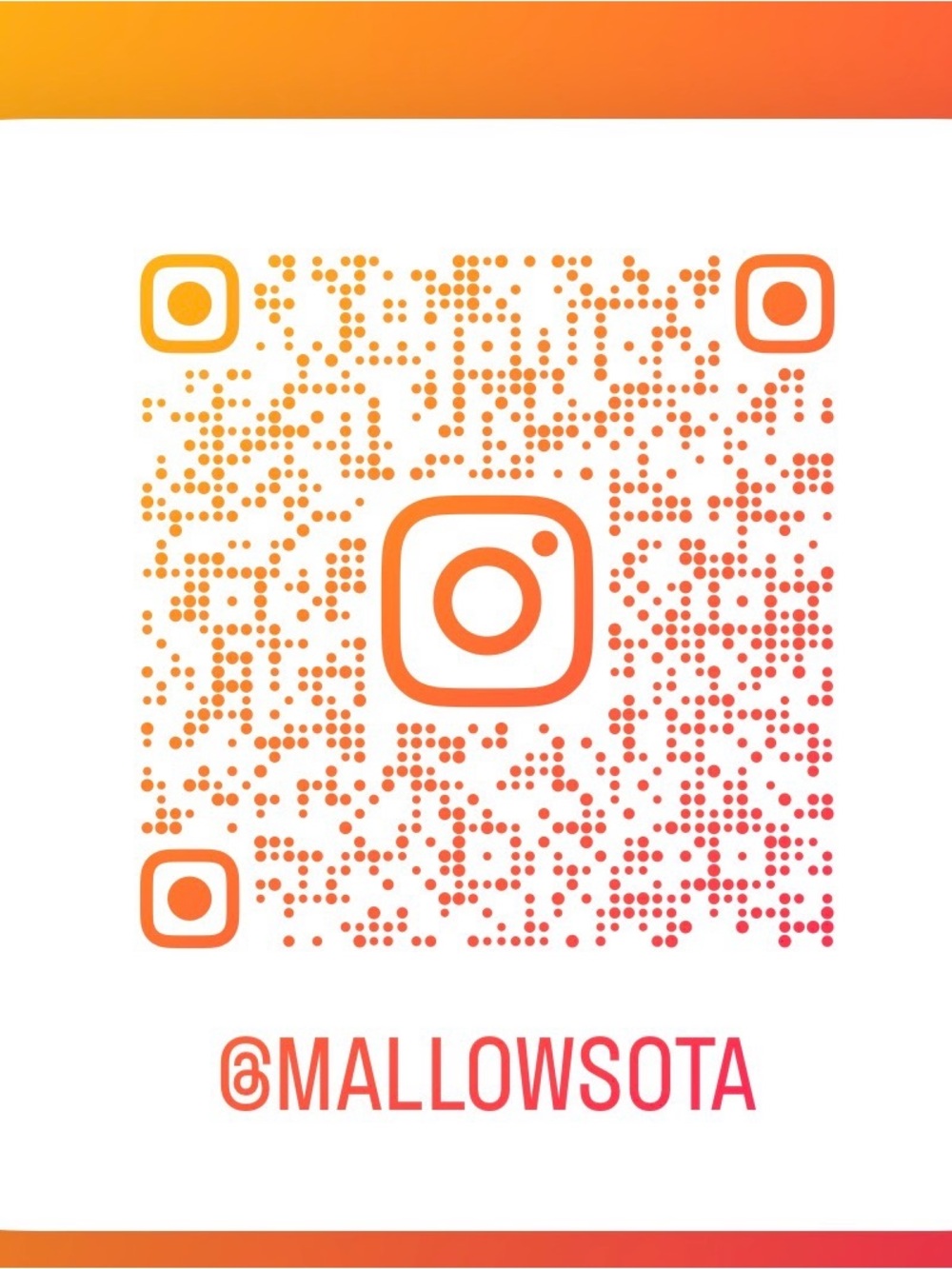 Follow me on I G!